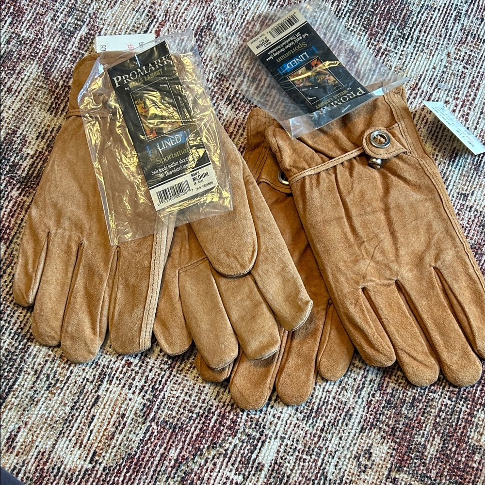 Promark Caramel Men's Suede Lined Gloves